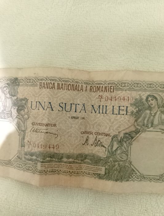 Bani vechii de colecție