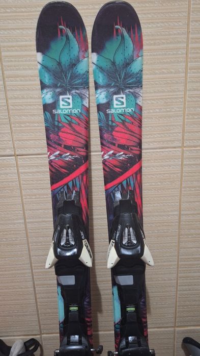 Schiuri 90cm salomon lux-clapari ski/ set schi