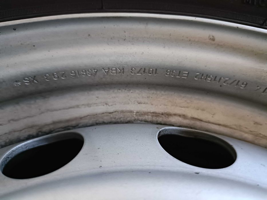 Jante Tabla Citroen Jumpy Peugeout Expert Anvelope Michelin 215 65 15C