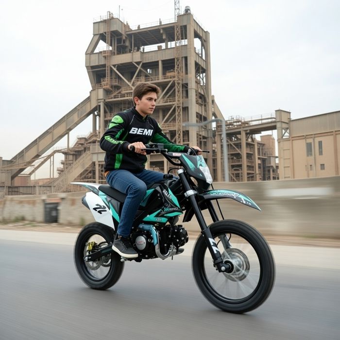 CROS DB-612 EK 140 BEMI GT-K PRO J17 pornire buton + pedala cu far