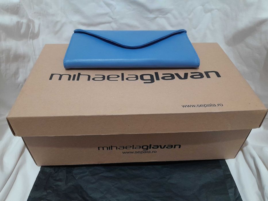 Portofel din piele naturala editie limitata Mihaela Glavan