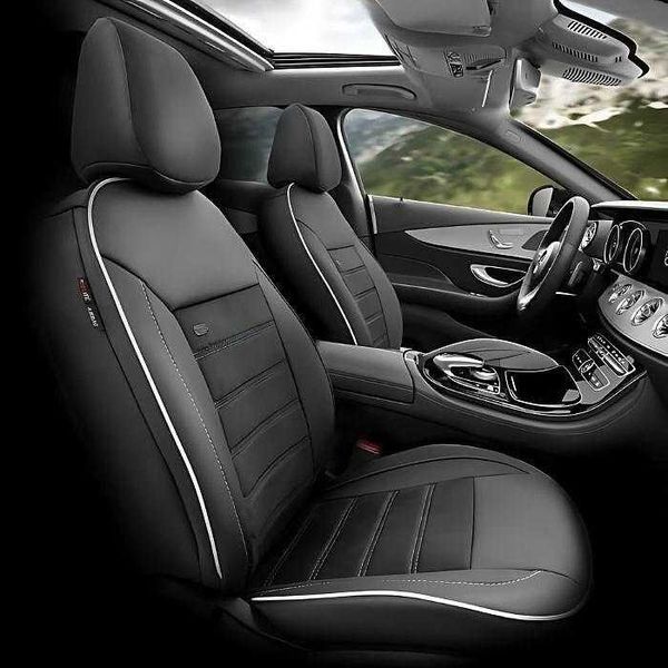 Тапицерия OTOM за седалки Premium PRM118 Черно/Бяло