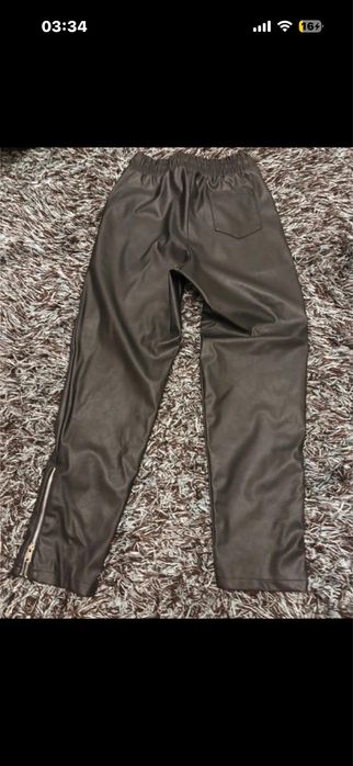 Pantaloni Young Rich White