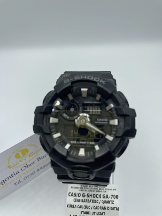 Ceas G-Shock Quartz Curea cauciuc #52112