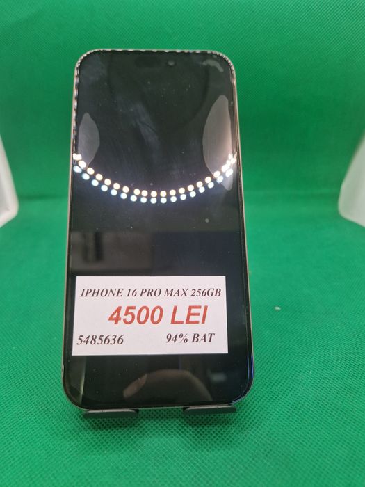 Iphone 16 Pro Max 256GB baterie 94% Lazar Amanet Crangasi 54856
