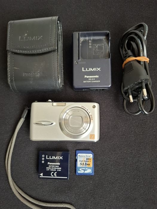 Panasonic Lumix DMC-FX01•Made în Japan•perfect instagram/tik-tok