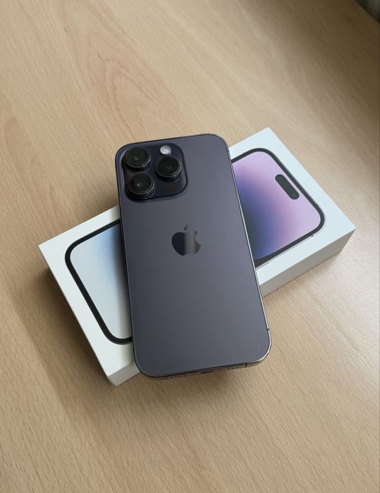 iPhone 14 Pro 128GB, Deep Purple.