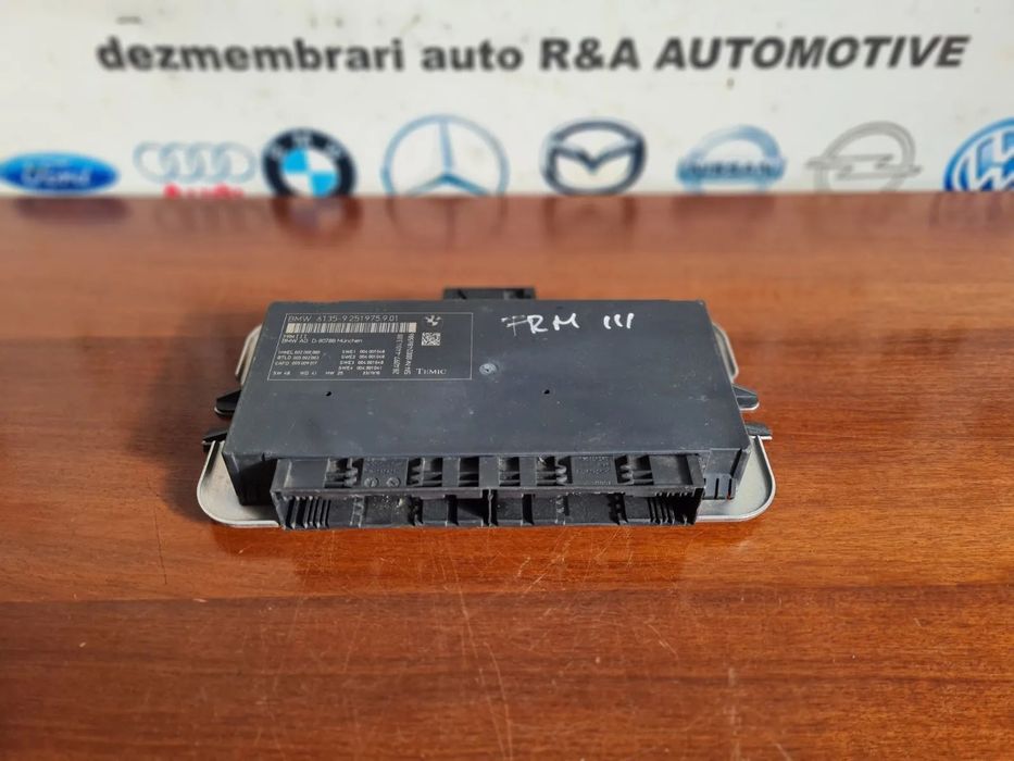 Modul FRM 3 III Bmw Cod  F10 F11 F07 F01 F02 An 2010-2011-2012-2013-2014-2015-2016-2017 - Dezmembra