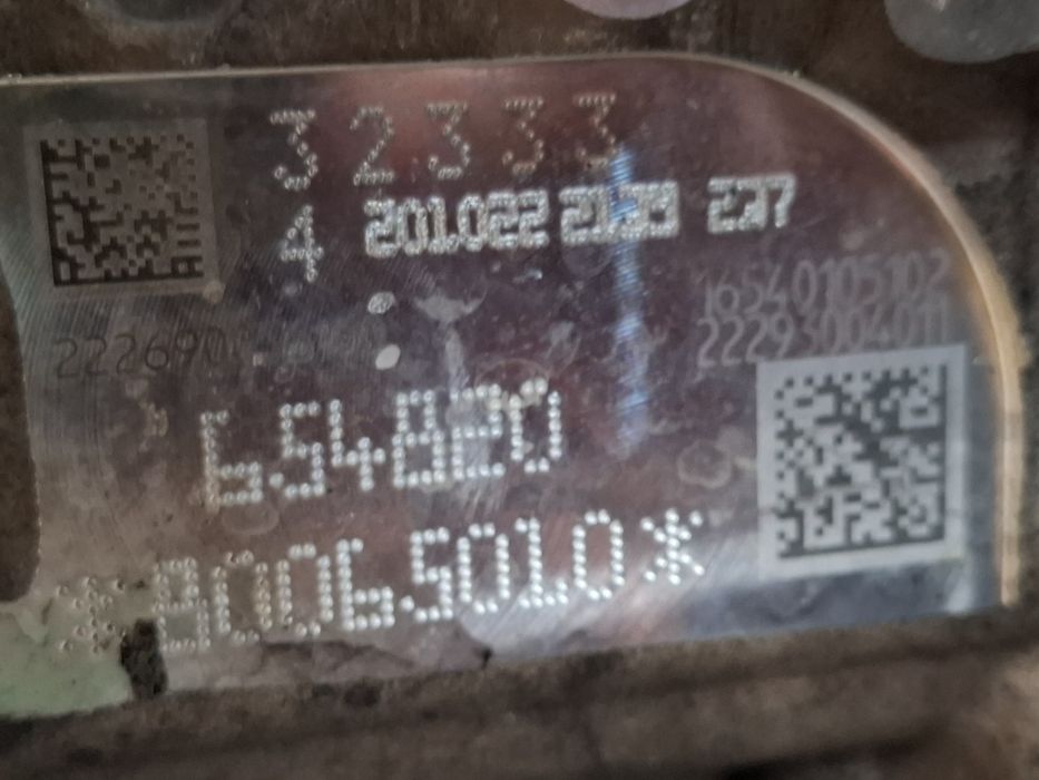 OM654 Mercedes Benz Motor, injectoare ,semi-chiuloasa, chiulasă