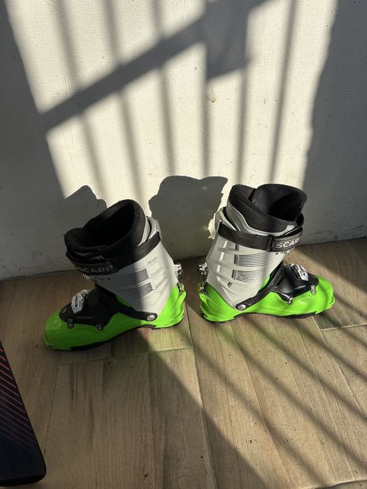 Schi de tura Kastle, clapari Scarpa, piei de foca !