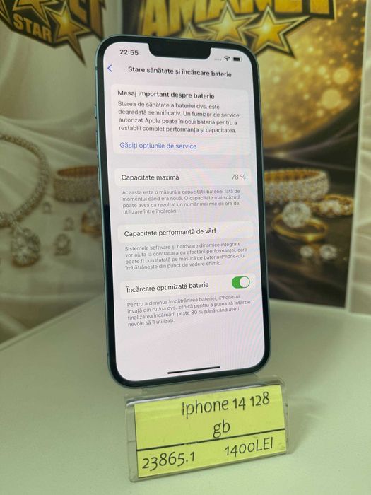 Iphone 14 128gb (m1) staramanet