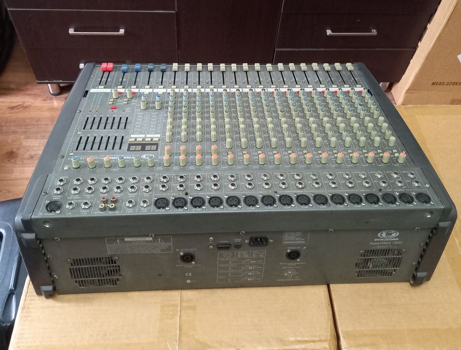 Активный микшер 2×500 ватт Dynacord Powermate 1600.