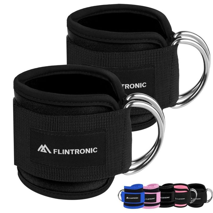 Set 2 chingi glezna FLINTRONIC pentru scripete fitness