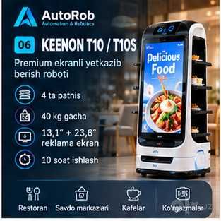 Xizmat ko'rsatuvchi,Ofitsant robotlar