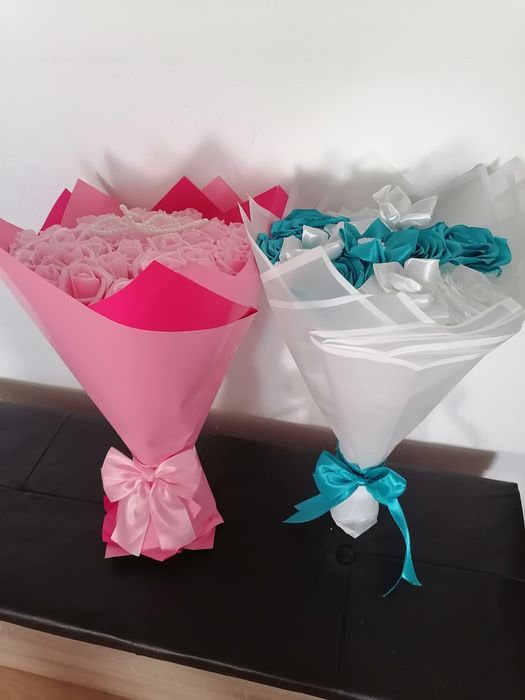 Букет от вечни рози