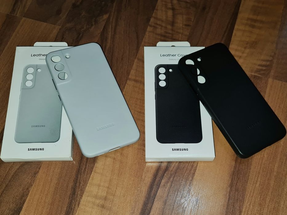 Husa piele originala Samsung Leather Cover Galaxy S22+ S22 Plus S906