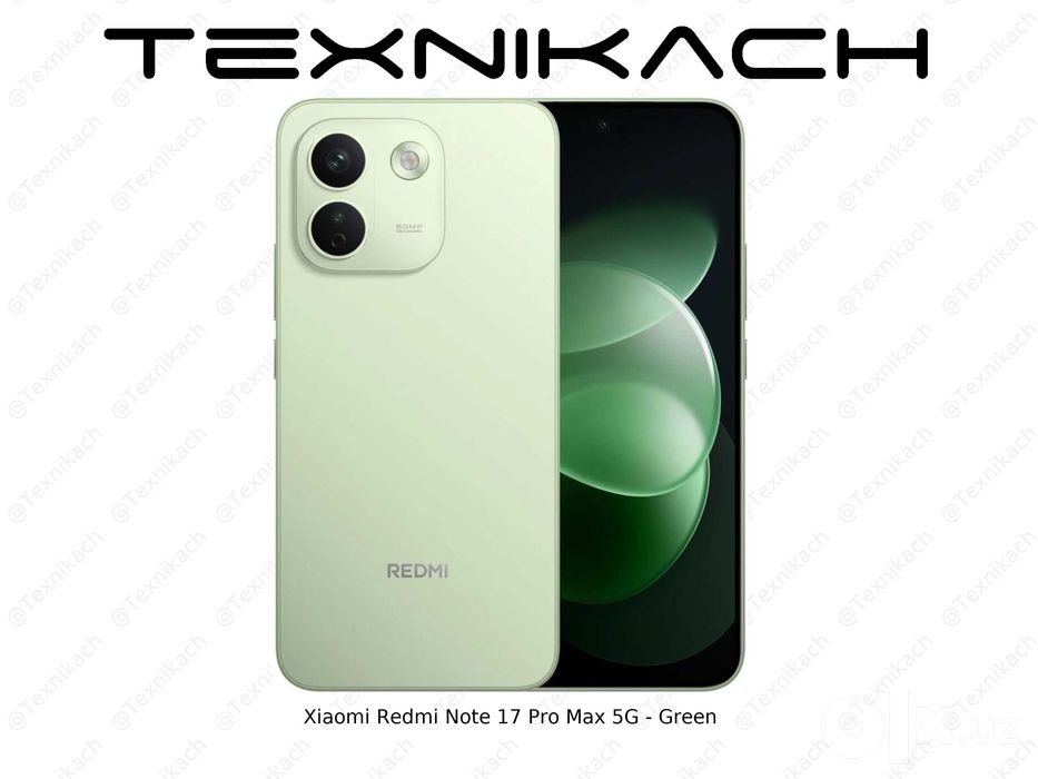 Xiaomi Redmi Note 17 Pro Max 5G • Yetkazib berish • Tekshirib to‘lash