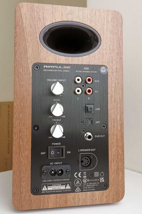 Airpulse A80 Hi-Res акустическая система с рупорный ленточный твитером