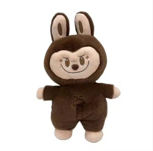 Голямо Интерактивно Лабубу,40см Дишащо Лабубу с музика и светлина