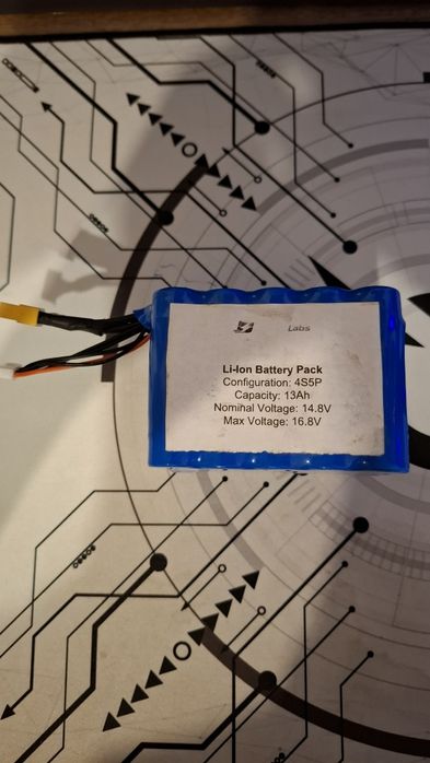 Baterie li-ion navomodel 4s5p 13ah
