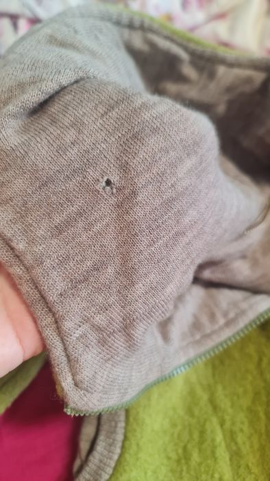 Jacheta lana fiarta dublata cu merinos 3 - 4 ani
