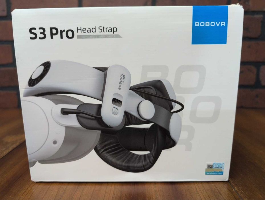 Крепление для шлема BoboVR S3 Pro с батареей для Meta Quest 3 / 3S