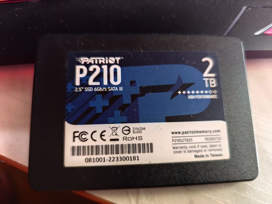 Ssd Patriot p210 2tb