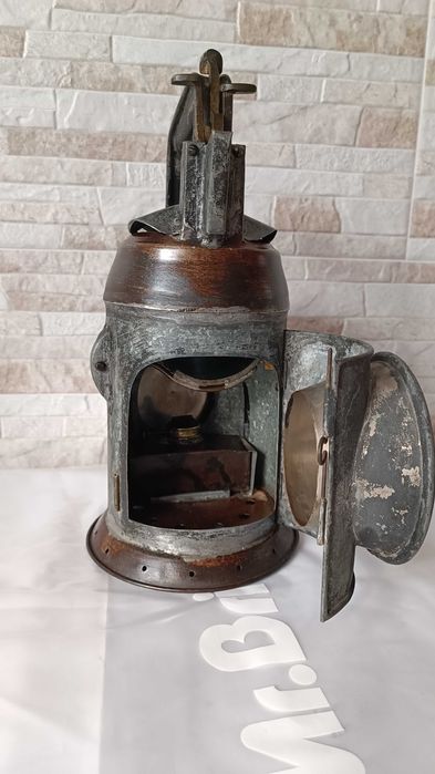 Стар немски ЖП фенер - 1940 година - WWII