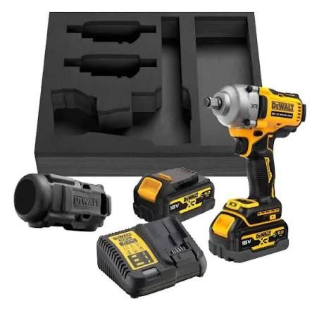DeWALT  DCF891P2G-QW XR. Impact cu Patrat De 1/2, Pt Mecanici, Original Nou !