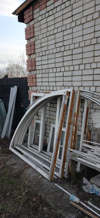 продам окна б/у пластиковый