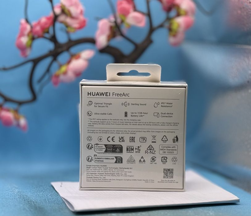 НОВО!!! Слушалки Sport Open-Ear Huawei FreeArc, Noise Cancellation