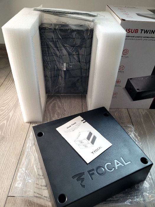Pachet FOCAL/ subwoofer Isub Twin+amplif.Impulse 4.320+cablaj IW Imp2.2