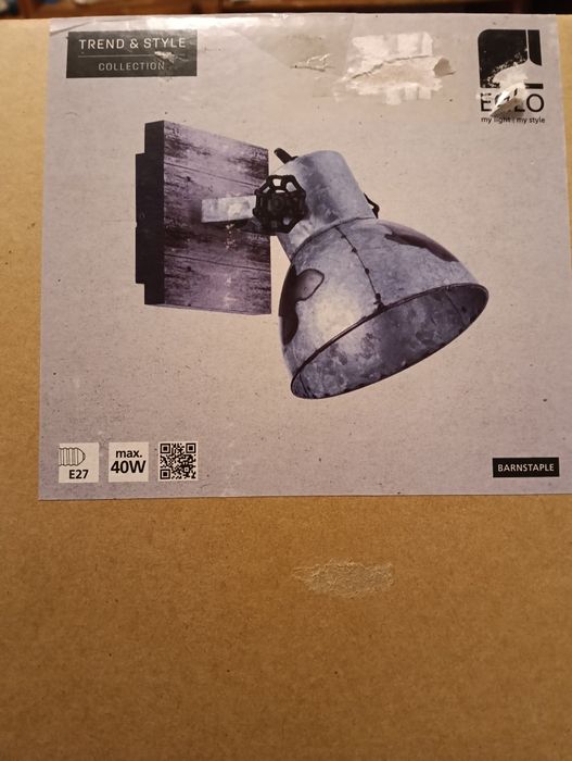 Lampa EGLO E27 BARNSTAPLE 40W , 220V, 50/60Hz