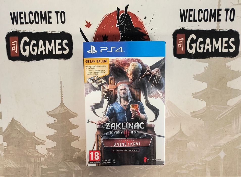 Witcher 3 Hearts of Stone и Blood and Wine PS4