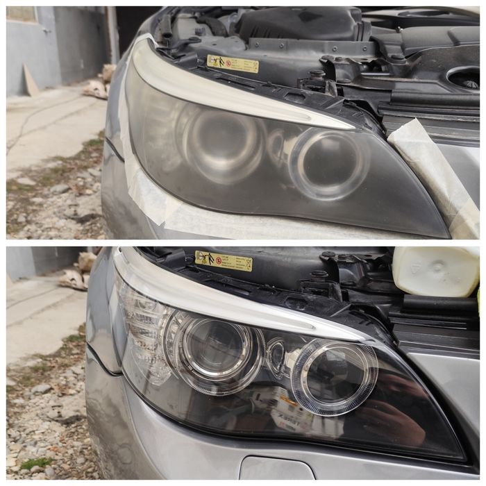 Detailing auto /polish faruri