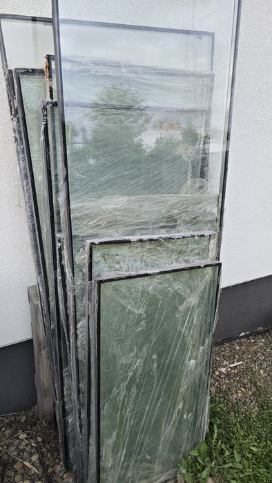 10 Geamuri termopan,fara tamplarie,diverse dimensiuni