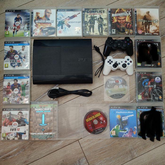 Плейстейшън 3 слим с игри