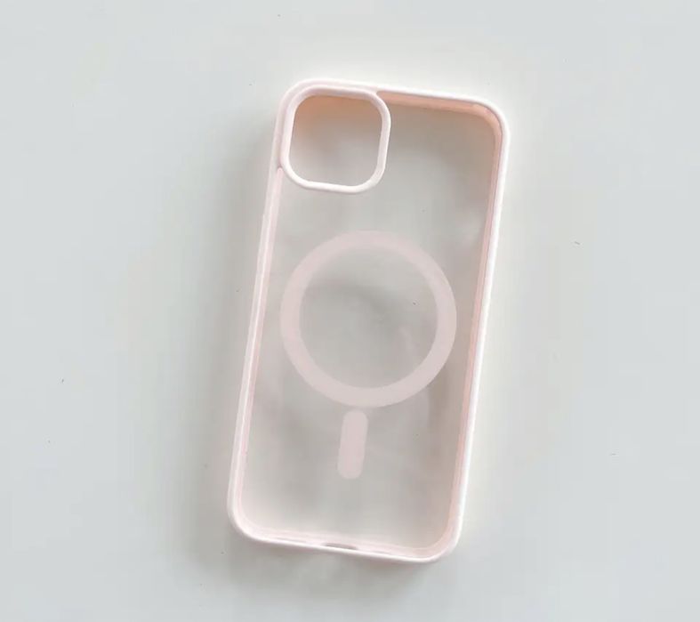 Iphone 14/15/16E/PRO/MAX/PLUS Husa Compac Cerc Magsafe Margine TPU