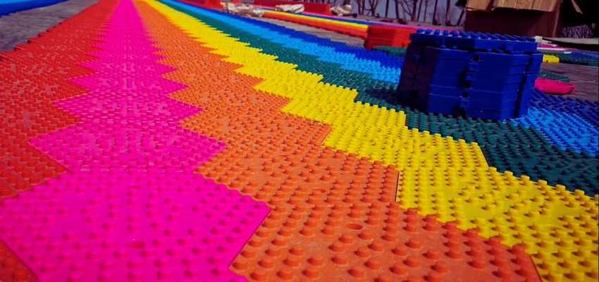 Тюбинговая горка для парка развлечений