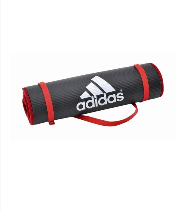 Saltea fitness Adidas negru/rosu