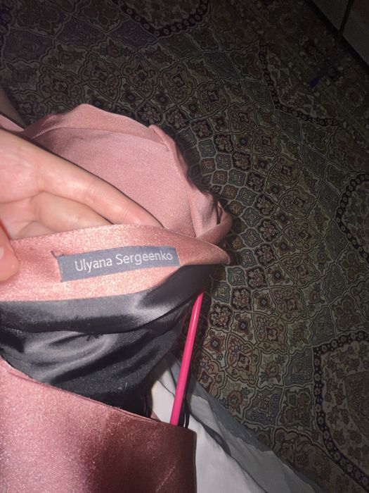 Платье от кутюр Ulyana Sergeenko