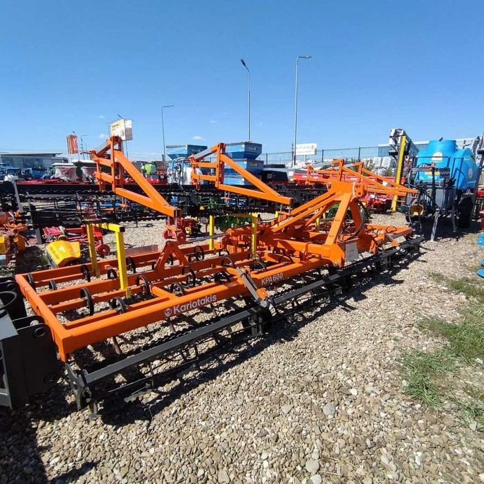 Cultivator Kariotakis, pliabil hidraulic, model KPA600, 140-200 CP