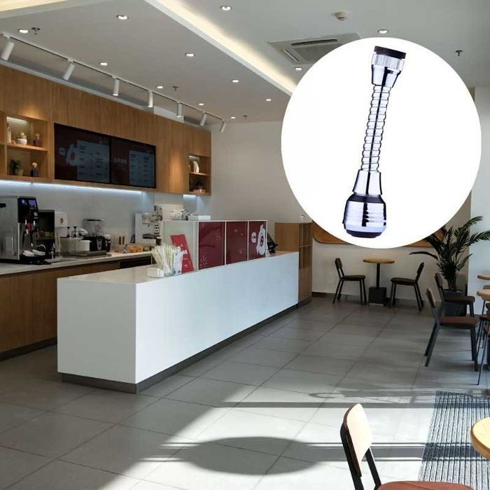 Удължител за кухненски смесител – гъвкав накрайник за чешма