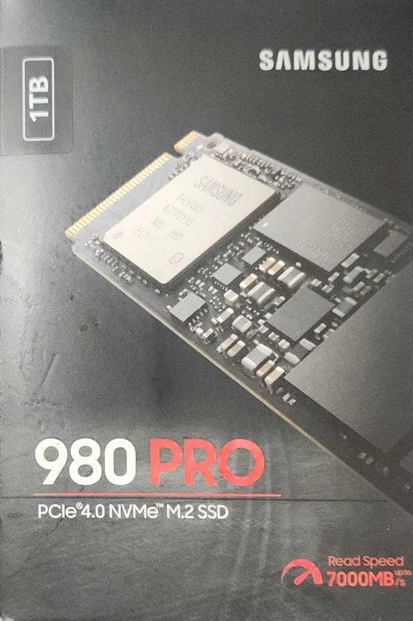 Продам Накопитель SSD M2 Samsung 1TB 980 PRO NVMe M.2 б\у