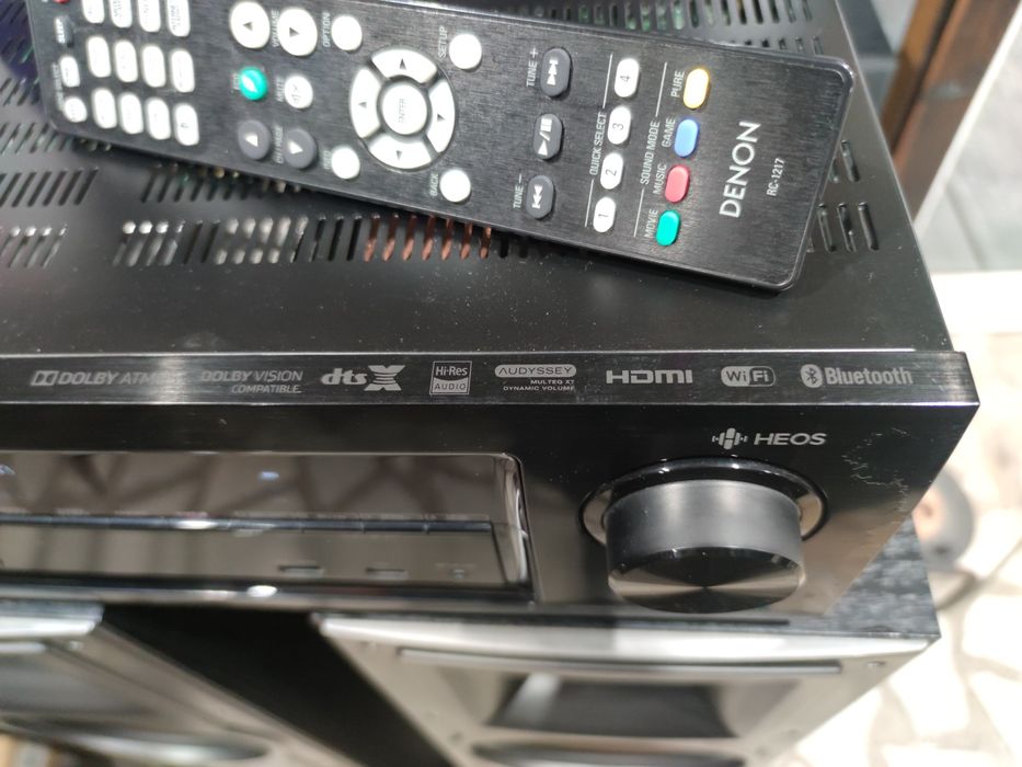 Denon AVR-X1400H – 7.2-канален AV ресийвър с Dolby Atmos / DTS:X /HDMI