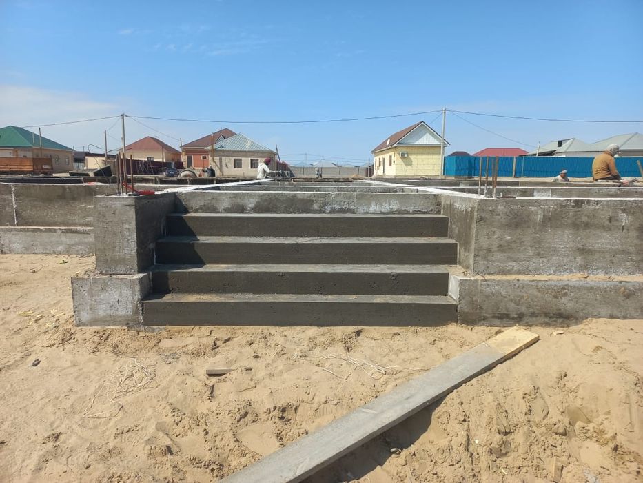 Фундамент куятын бригада бар