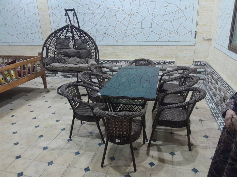 Стол и стуля для сад и баня