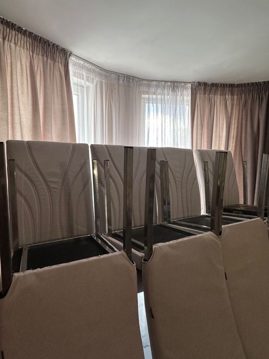 Стол со стульями 200*90 см