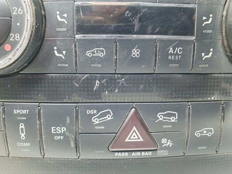 Panou comanda clima a2518209989 Mercedes-Benz ML W164 [2005 - 2008]