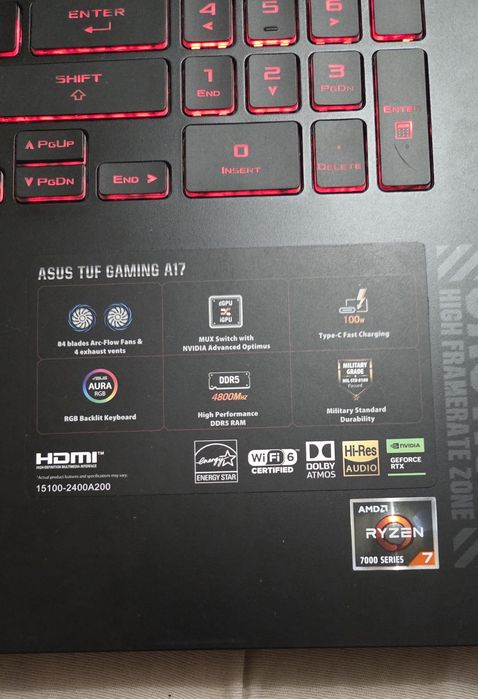 ASUS TUF Gaming A17